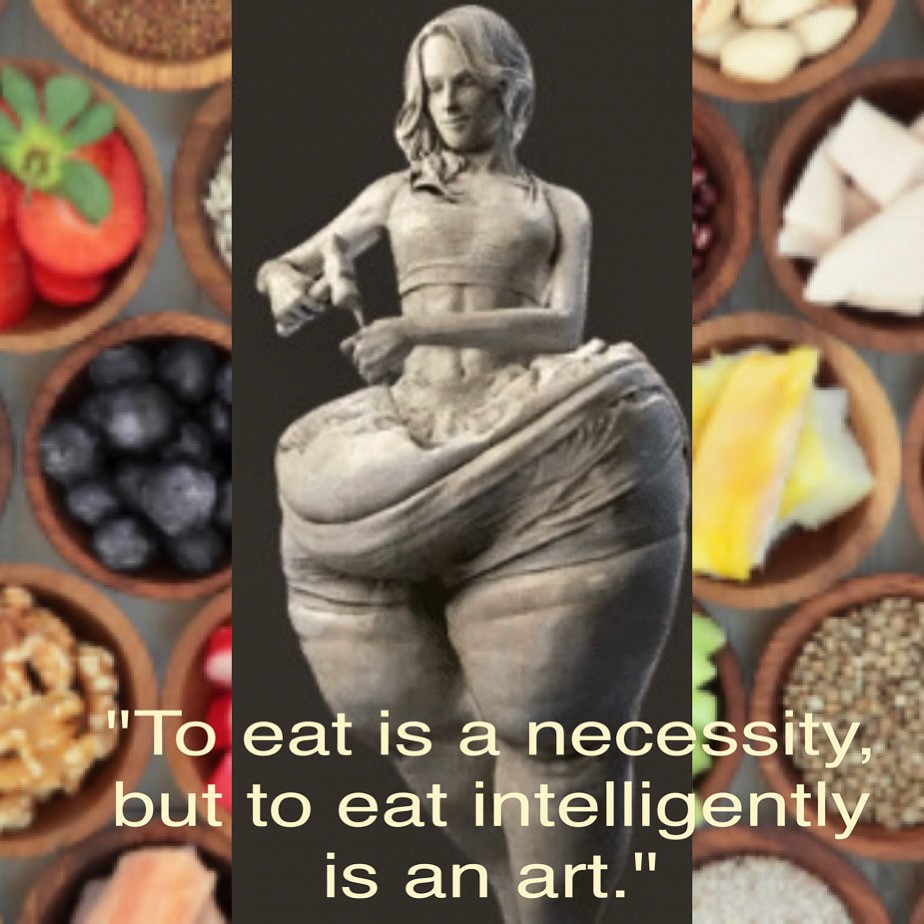 To eat intelligently is an art